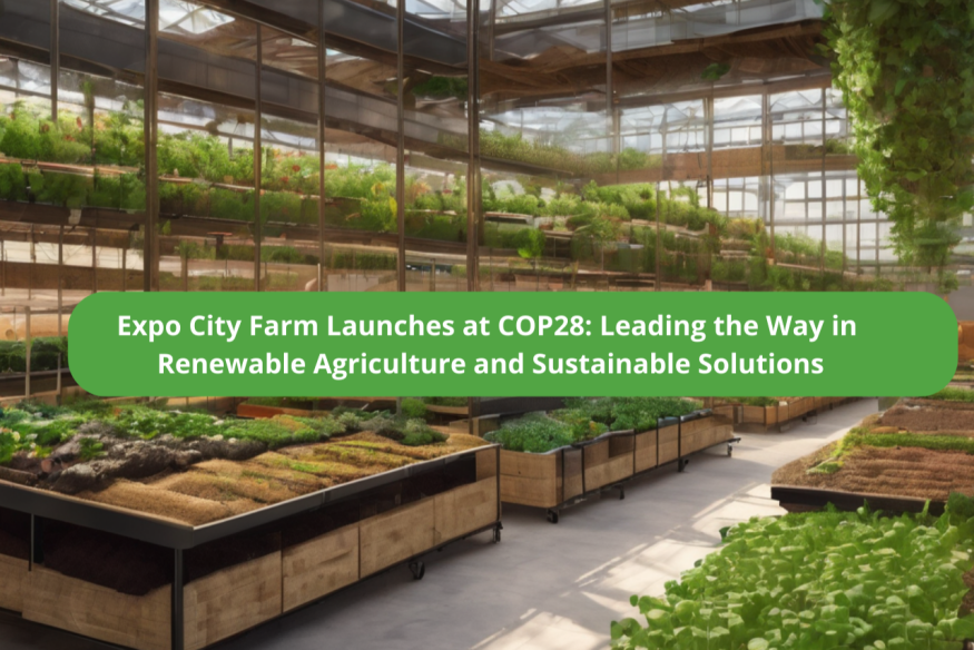 Expo City Farm Launches at COP28: Leading the Way in Renewable Agriculture and Sustainable Solutions